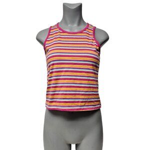 Girl Connection stripe sleeveless top . Youth XL (14 / 16)